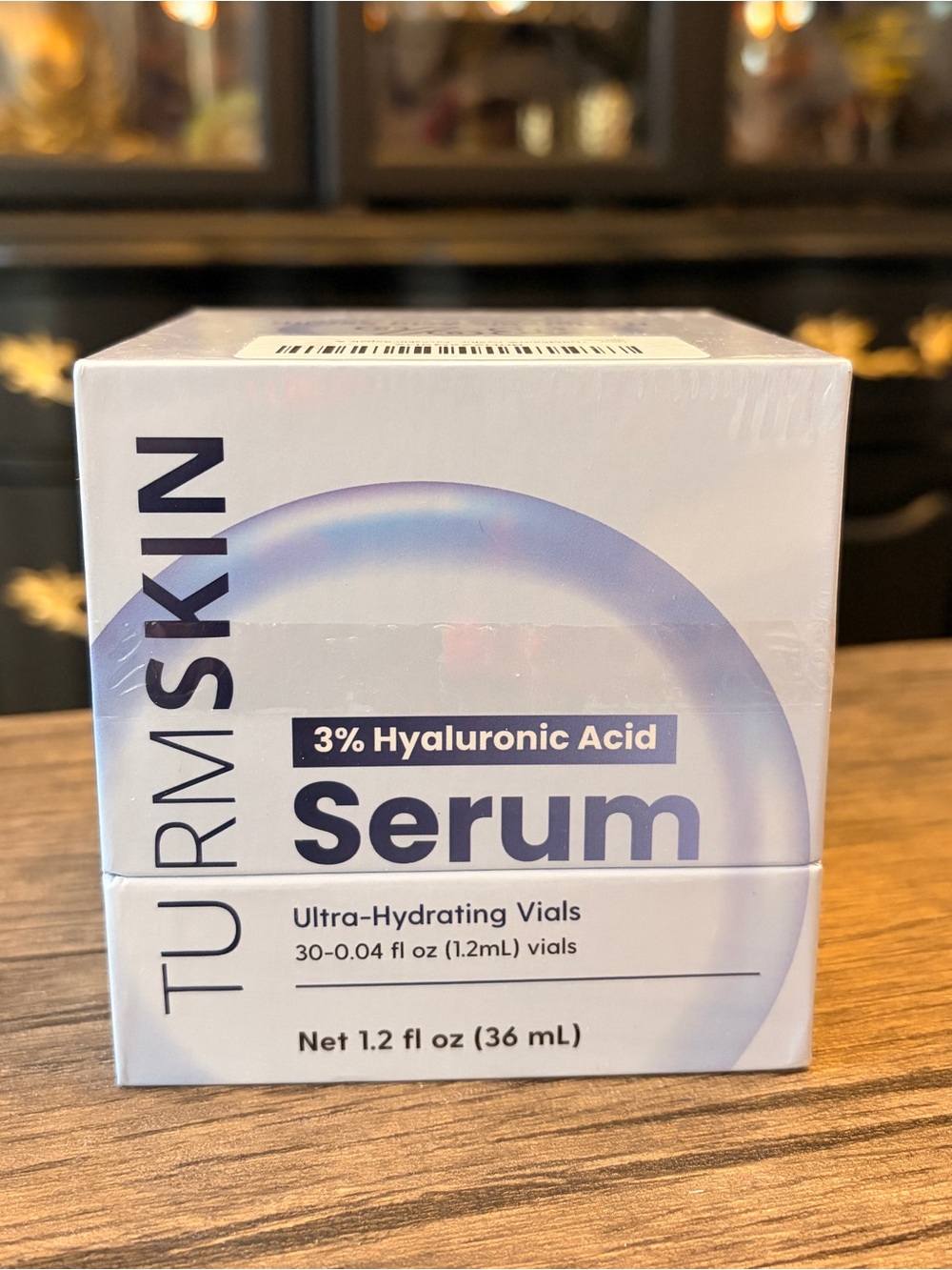 TURMSKIN 3% Hyaluronic Acid Serum Ultra-Hydrating Vials 30- New Sealed